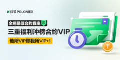 再为行业注入强心剂,波场Poloniex推出全网最低合约费率系列活动