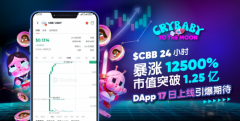 Crybaby（$CBB）暴涨 12500% 市值破亿 DApp上线